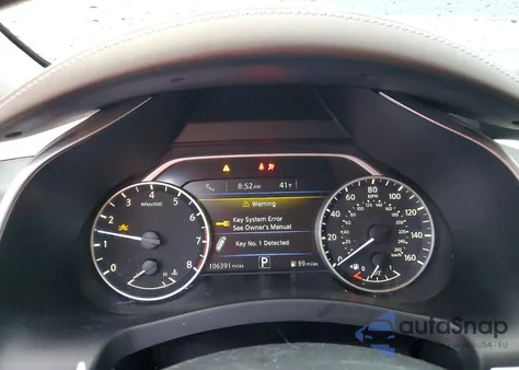 2016 Nissan Murano S z USA, uszkodzony, nr VIN 5N1AZ2MH2GN110241